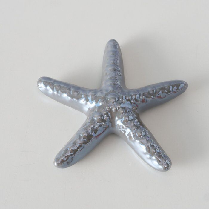 Seestern Mylva 11cm grau