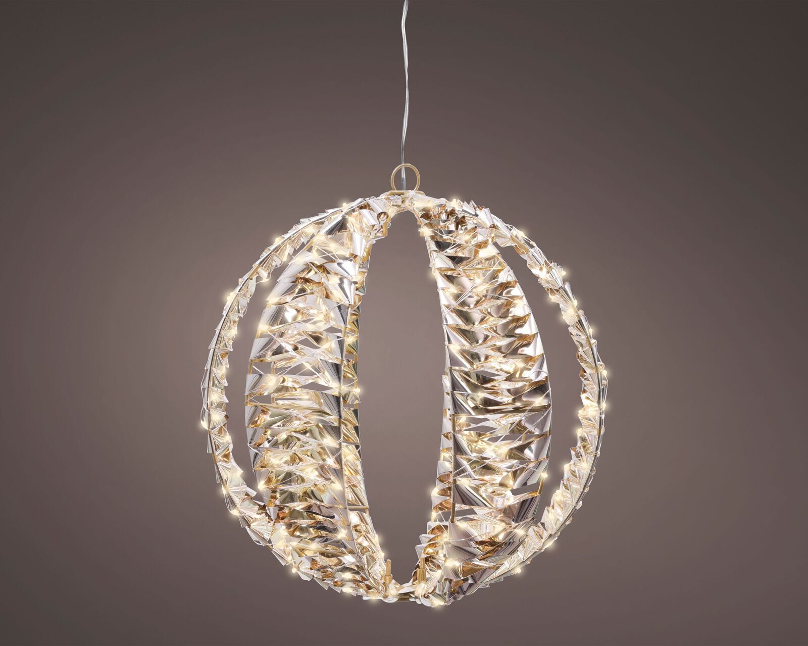 Hängeleuchte Kugel 30cm 500LED Zubehor, Ohrring, Schmuck, Diamant, Edelstein