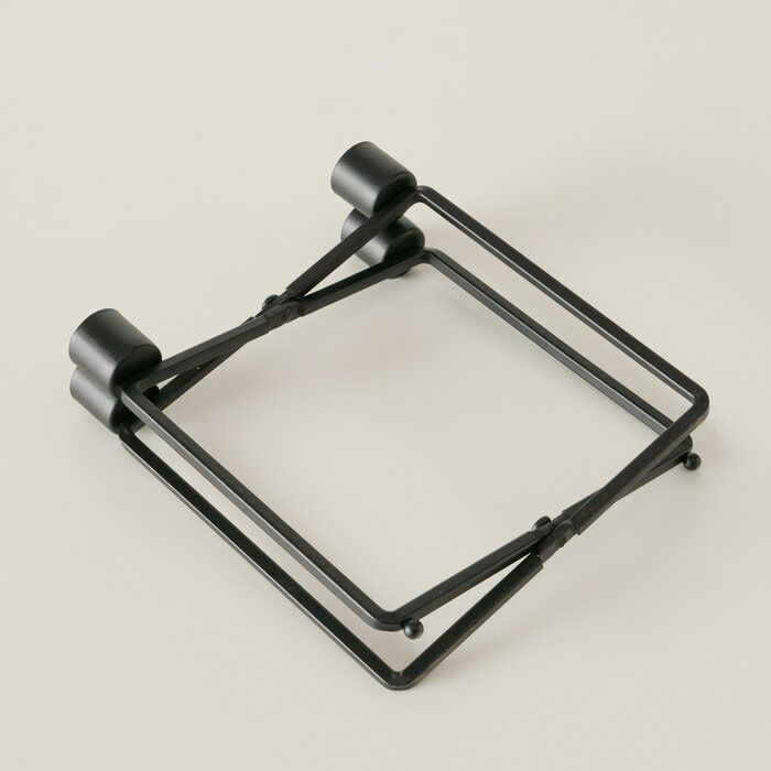 Kerzenleuchter Karos schwarz