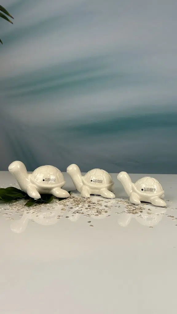 Schildkröte Mattis cremeweiß 12cm