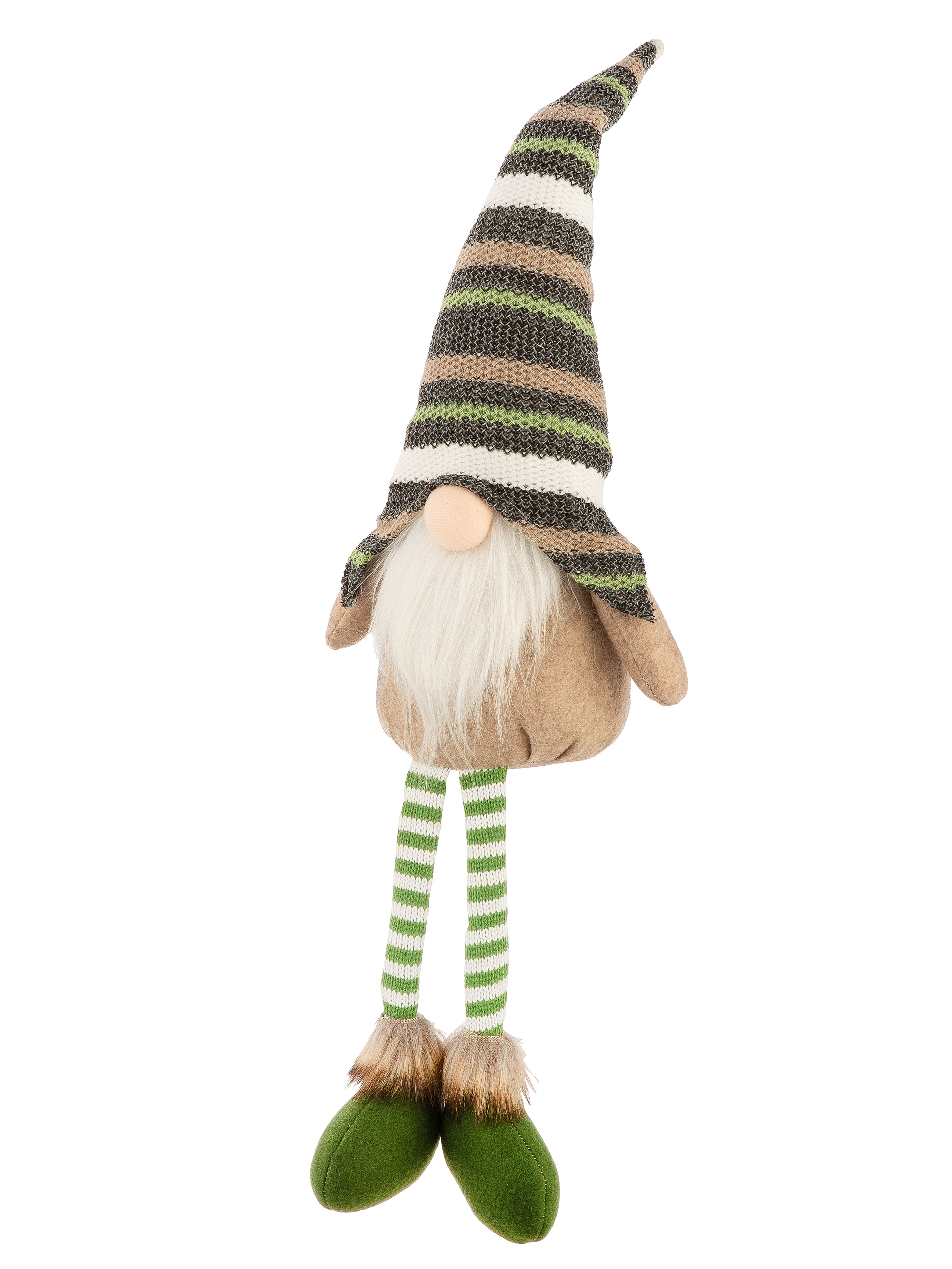 Deko Kantensitzerfigur Wichtel Lennard 35cm Bekleidung, Hut, Plüsch, Mütze, Elf