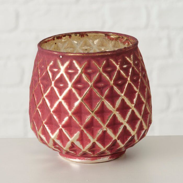 Windlicht Yamuna 9cm rot Variante 1