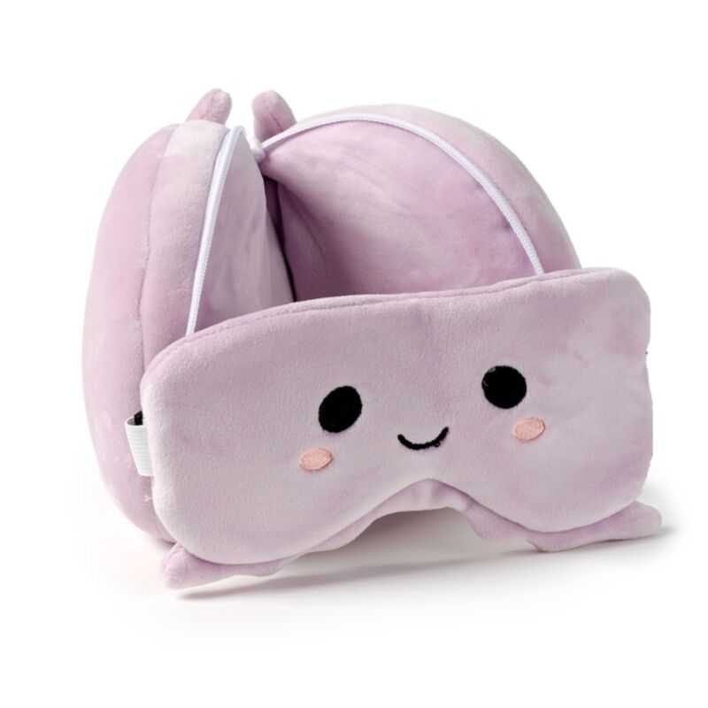 Relaxeazzz Adoramals Oktopus Plüsch Reisekissen & Schlafmaske Relaxeazzz Adoramals Oktopus Plüsch Reisekissen & Schlafmaske