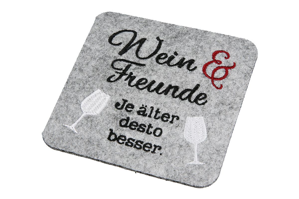 Untersetzer Weinfest 6 Stück Untersetzer Weinfest 6 Stück