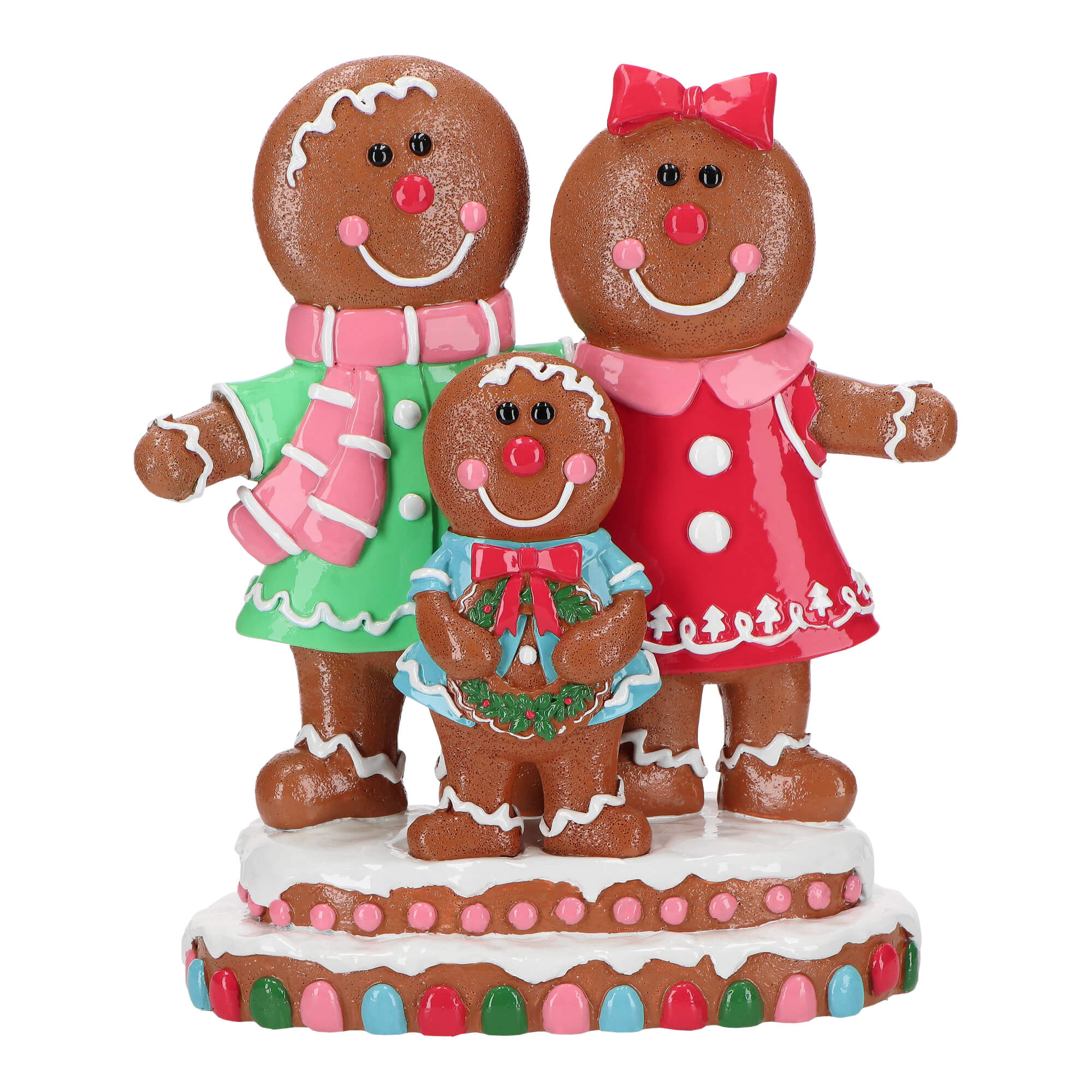 Gingerbread Family 26cm Essen, Süßigkeiten, Plätzchen, Geburtstagstorte, Nachtisch