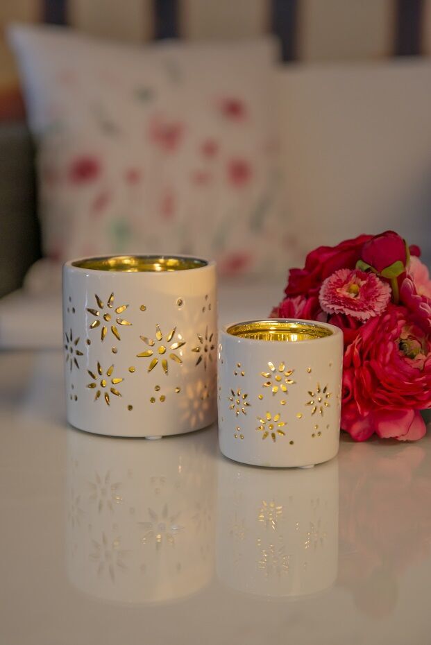 Florana-gruen-beide Tischlicht Florana 10cm creme/grün