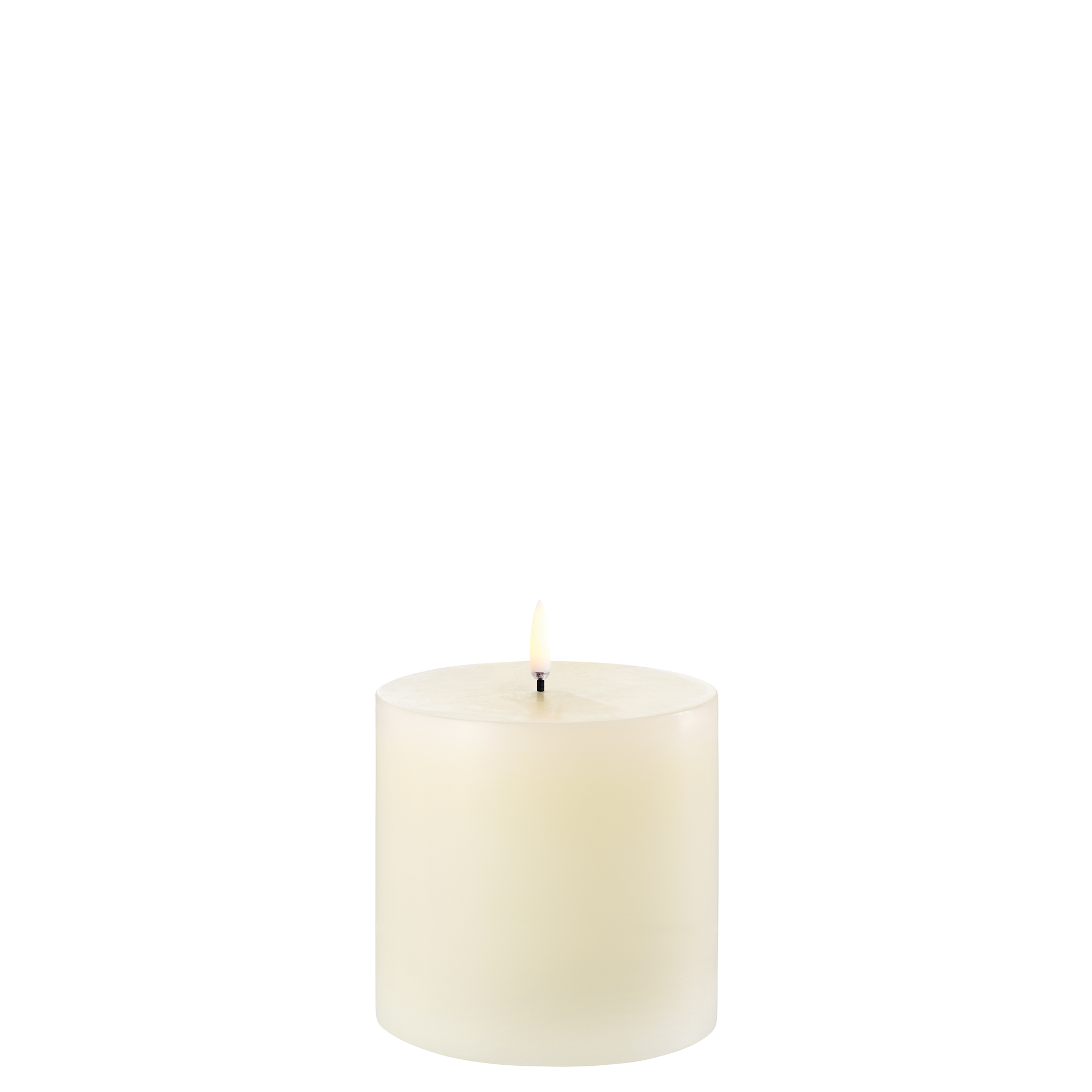 UL-PI-IV10110-largeotto Uyuni LED Stumpenkerze 10x10cm ivory