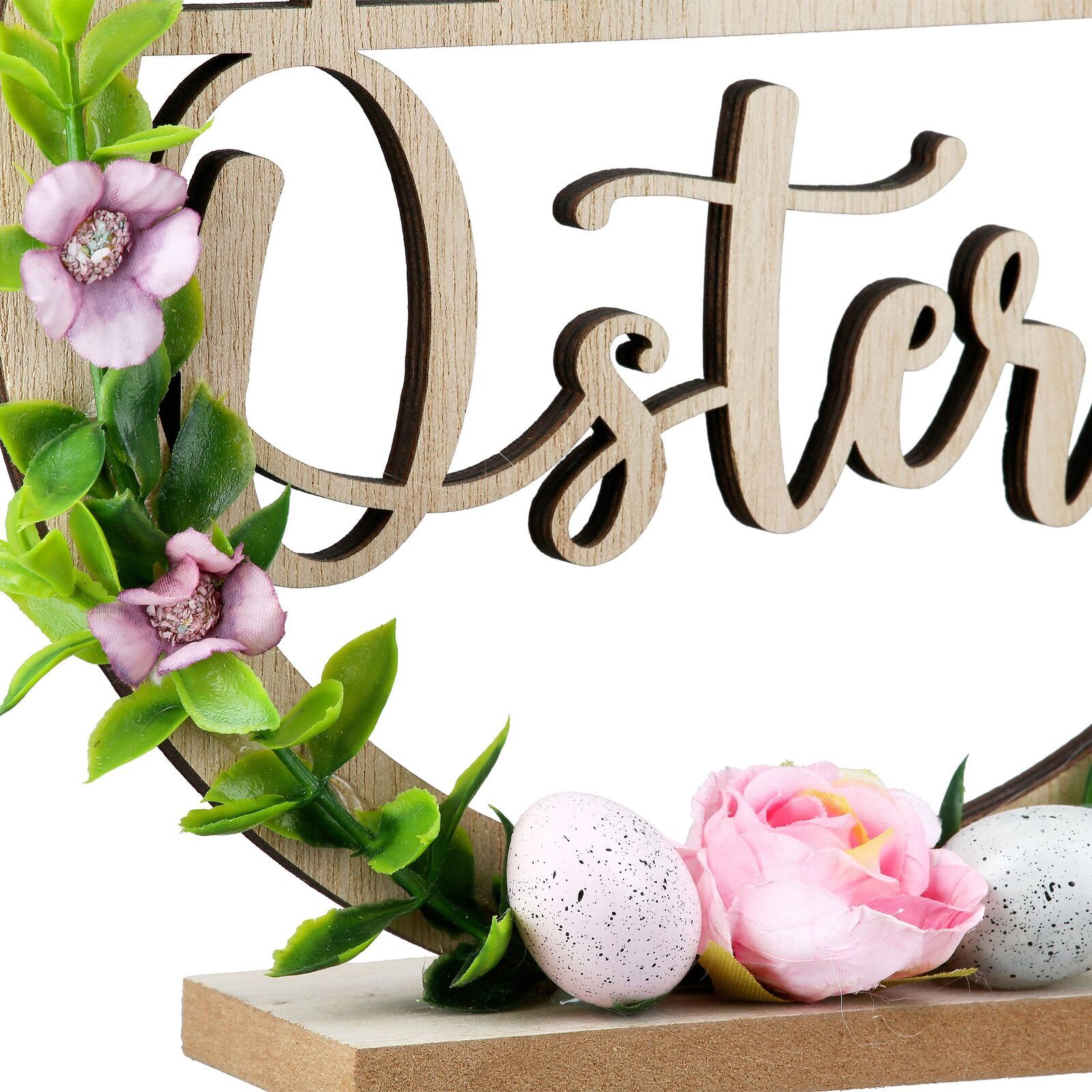 Standrelief Frohe Ostern Hase 31cm