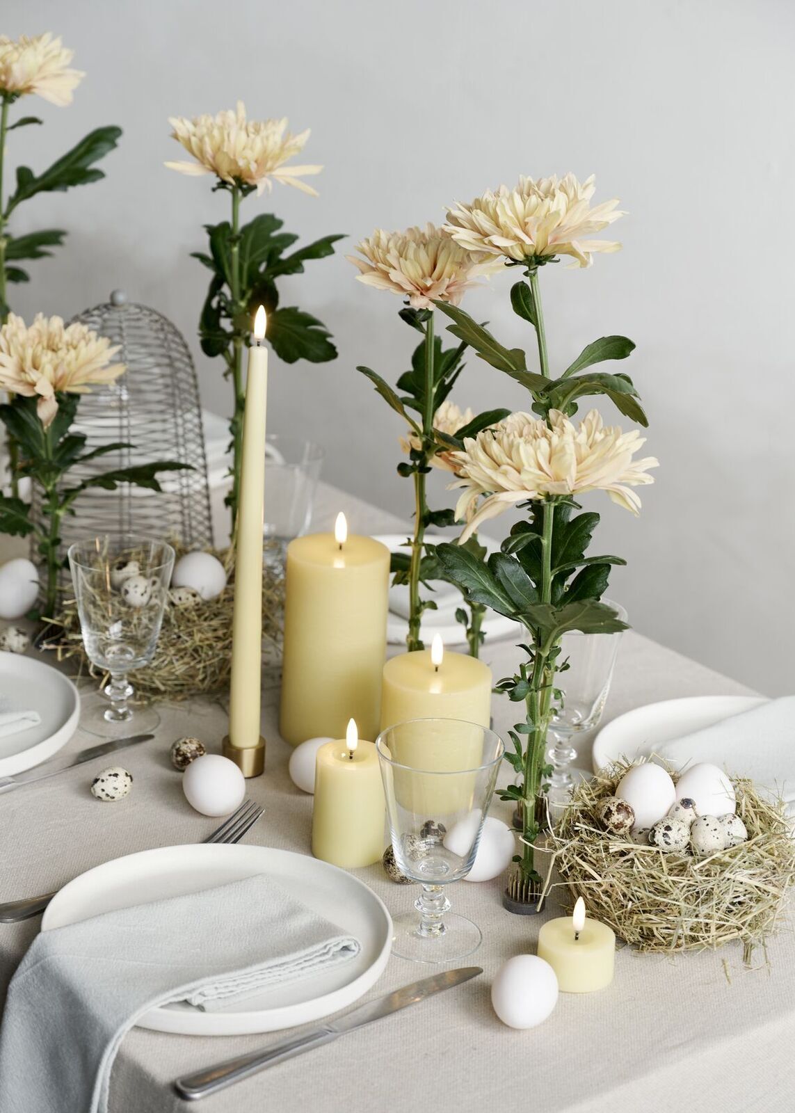 UYUNI-UL-TA-WY02332-2-UL-30801-UL-PI-WY78015-UL-PI-WY78020-UL-PI-WYM0506-UL-PI-WYM0503 Uyuni LED Stumpenkerze 5 x 2,8cm melted dusty green