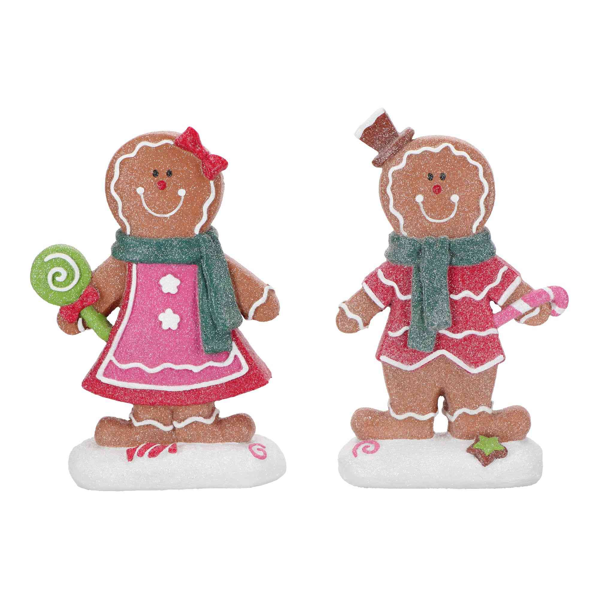 Gingerbread Boy & Girl 22cm Plüsch, Spielzeug, Person, Baby