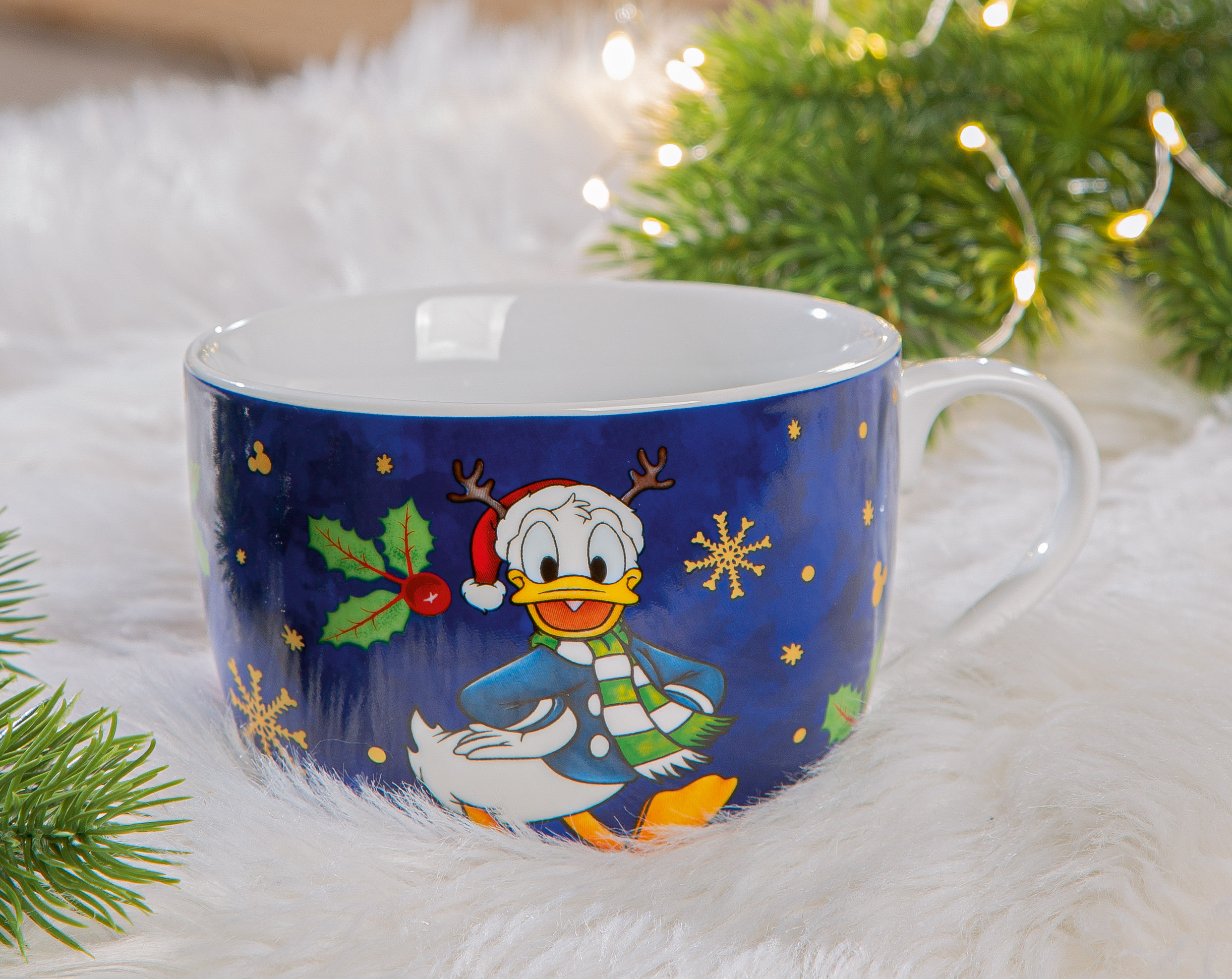 Cappuccino Tasse Donald - Winter Magic Pokal