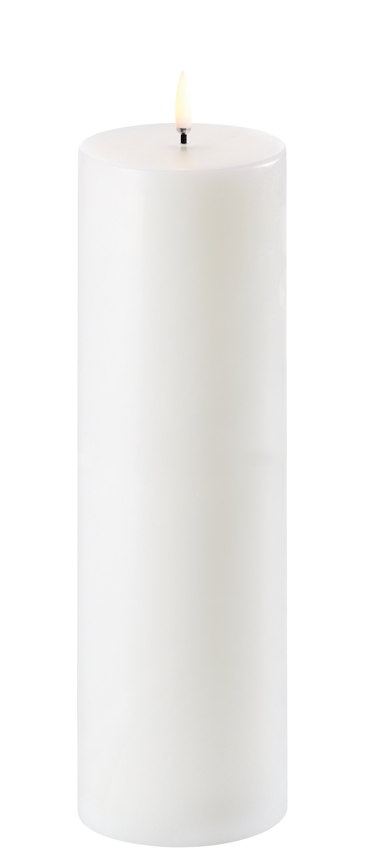 UL-PI-NW-C78025-large Uyuni LED Stumpenkerze 7,8x25cm nordic white