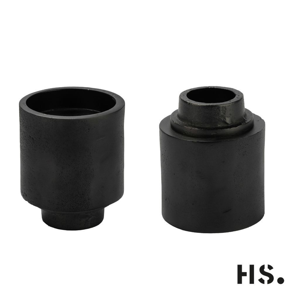6TTZHpjA Candle Holder Julia schwarz S