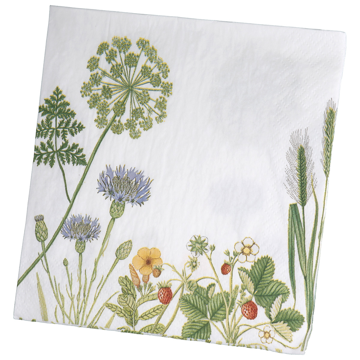 Serviette Wildflowers Blumenmotiv